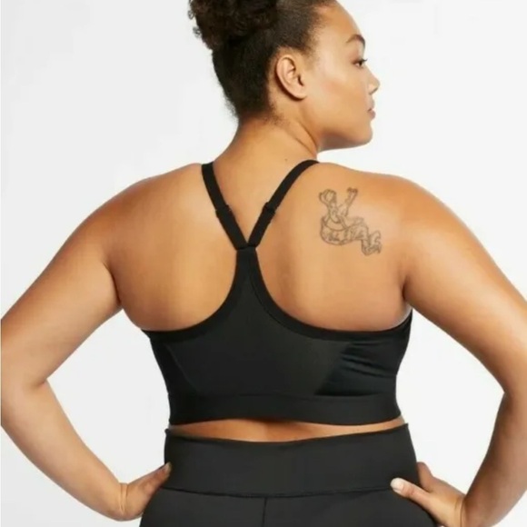 Nike Pro Training Indy light support sports bra in black Womans size 3X - Picture 3 of 11